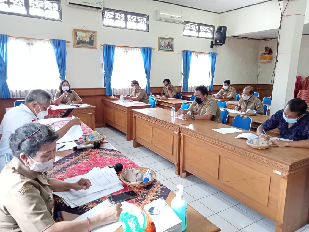 RAPAT KOORDINASI BERSAMA BPD DESA DAUH PURI KANGIN